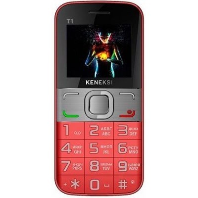 Мобильный телефон Keneksi T1 Dual Sim Red