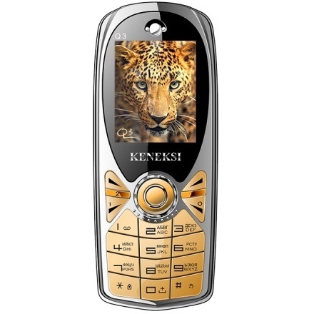 Мобильный телефон Keneksi Q3 Dual Sim Gold